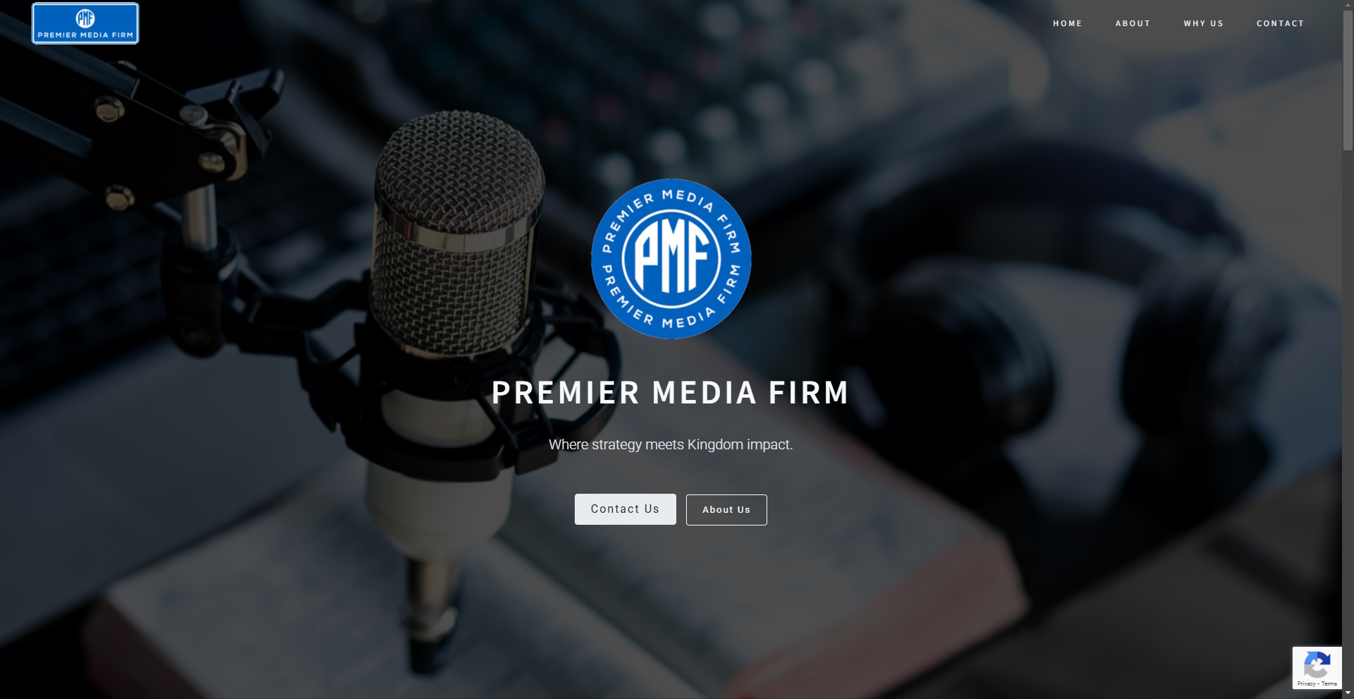 One-page Media Site